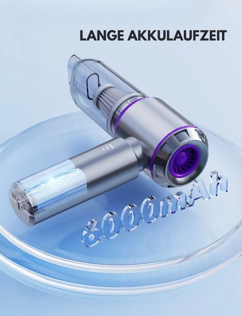 TurboDust V2 Handstaubsauger mit Akku
