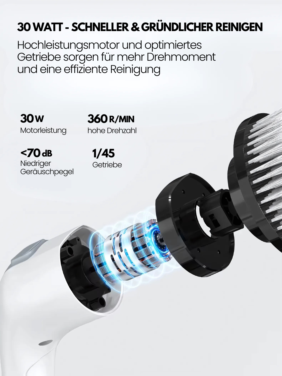 Elektrische Reinigungsbürste