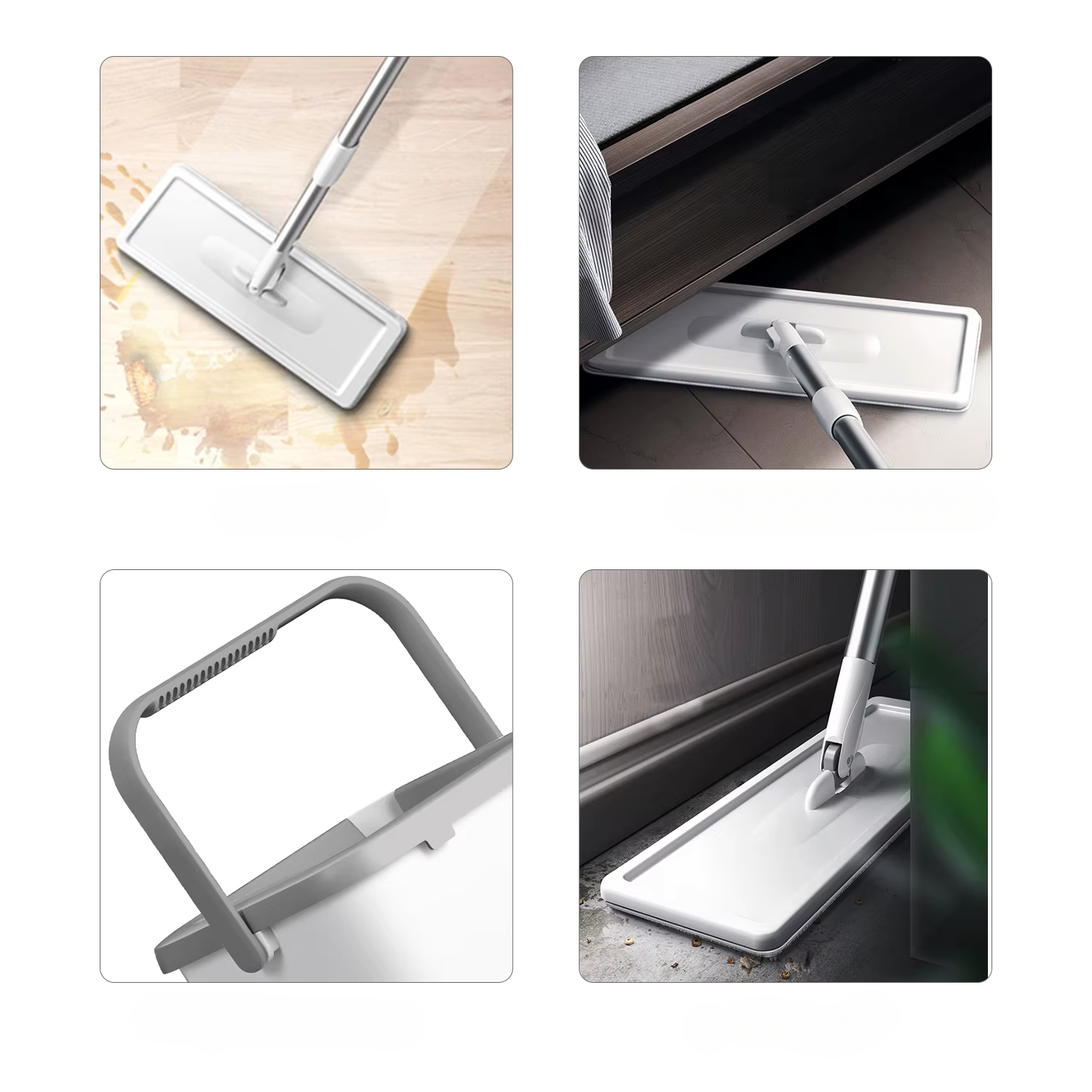 Mikrofaser-Mopp mit Eimer