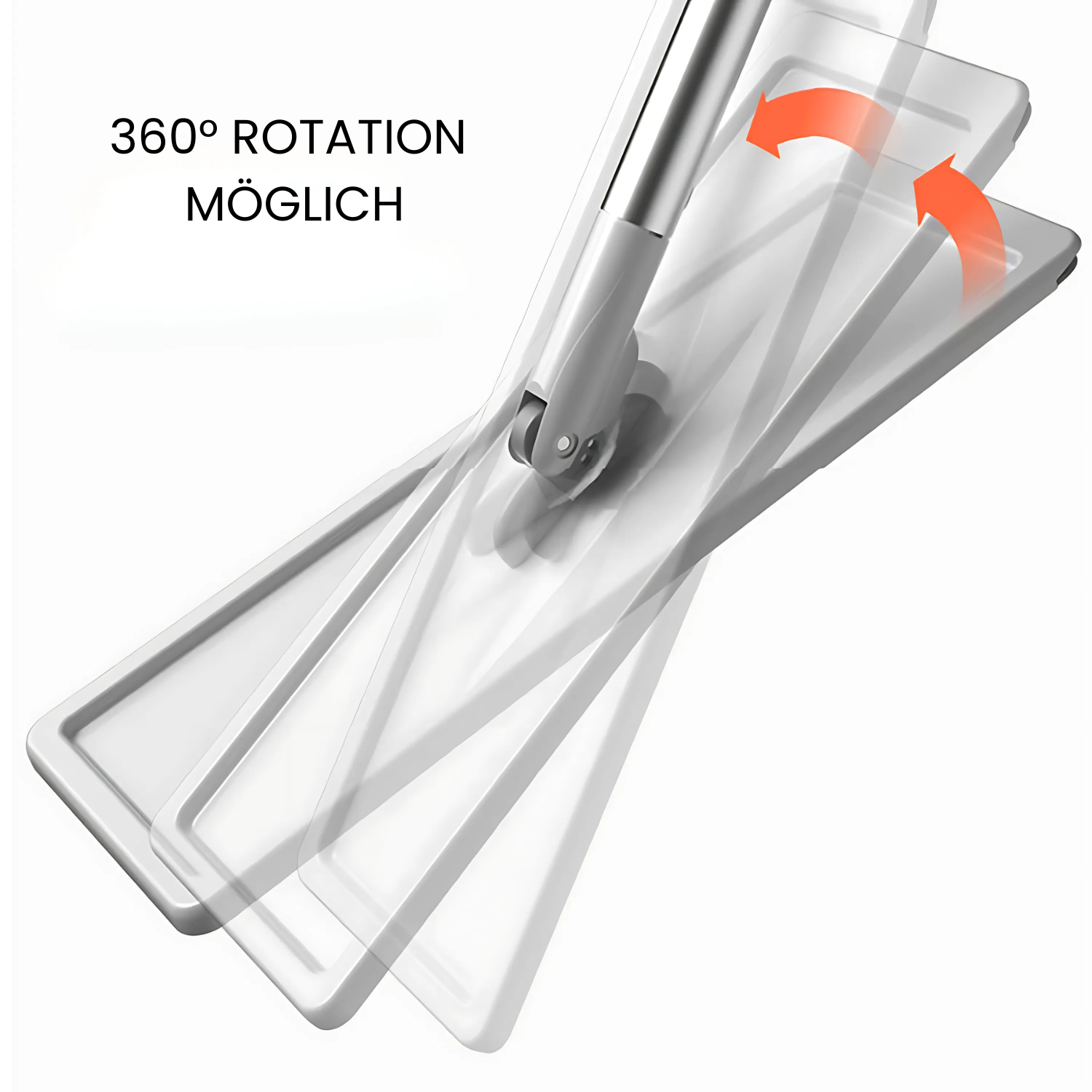 Mikrofaser-Mopp mit Eimer